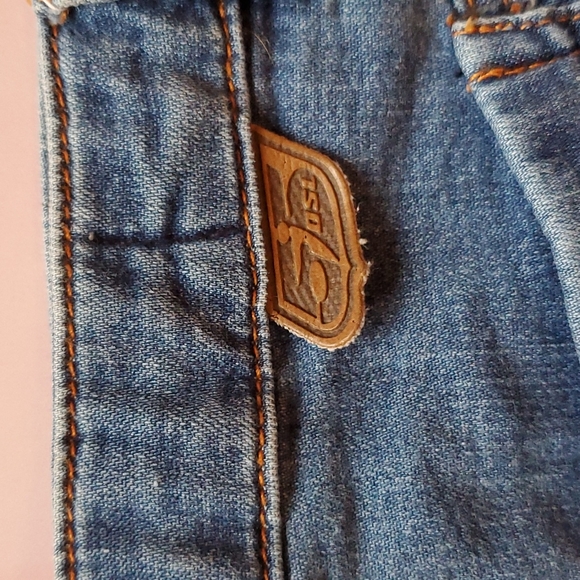 55 DSL mini denim skirt - Picture 3 of 4